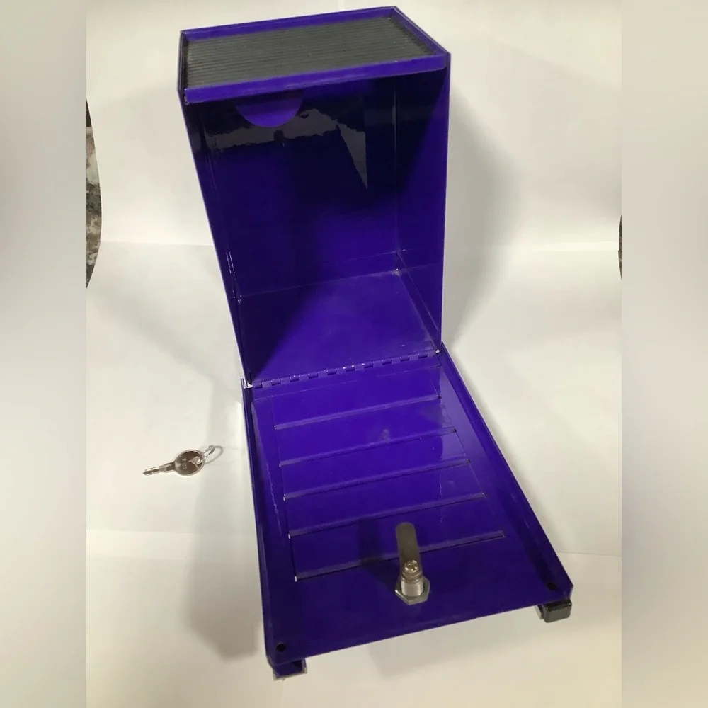 Matco promotional piggy bank Blue and Silver Tool Chest. - Picture 3 of 5